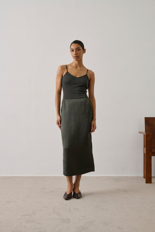 Jupe Helia - Vert Foncé - Femme