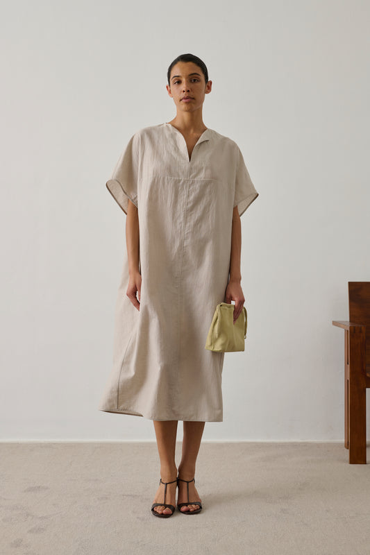 Robe Ilsa - Mastic - Femme