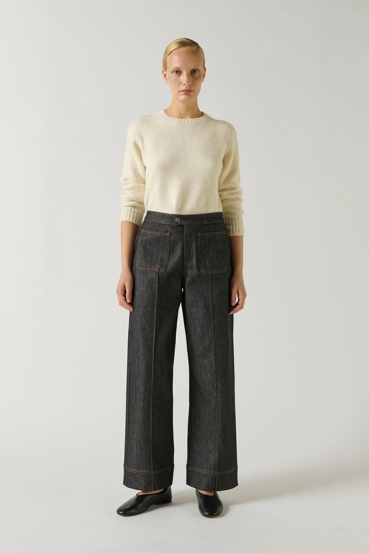 Jean Harry - Denim Brut Noir - Femme vue 1