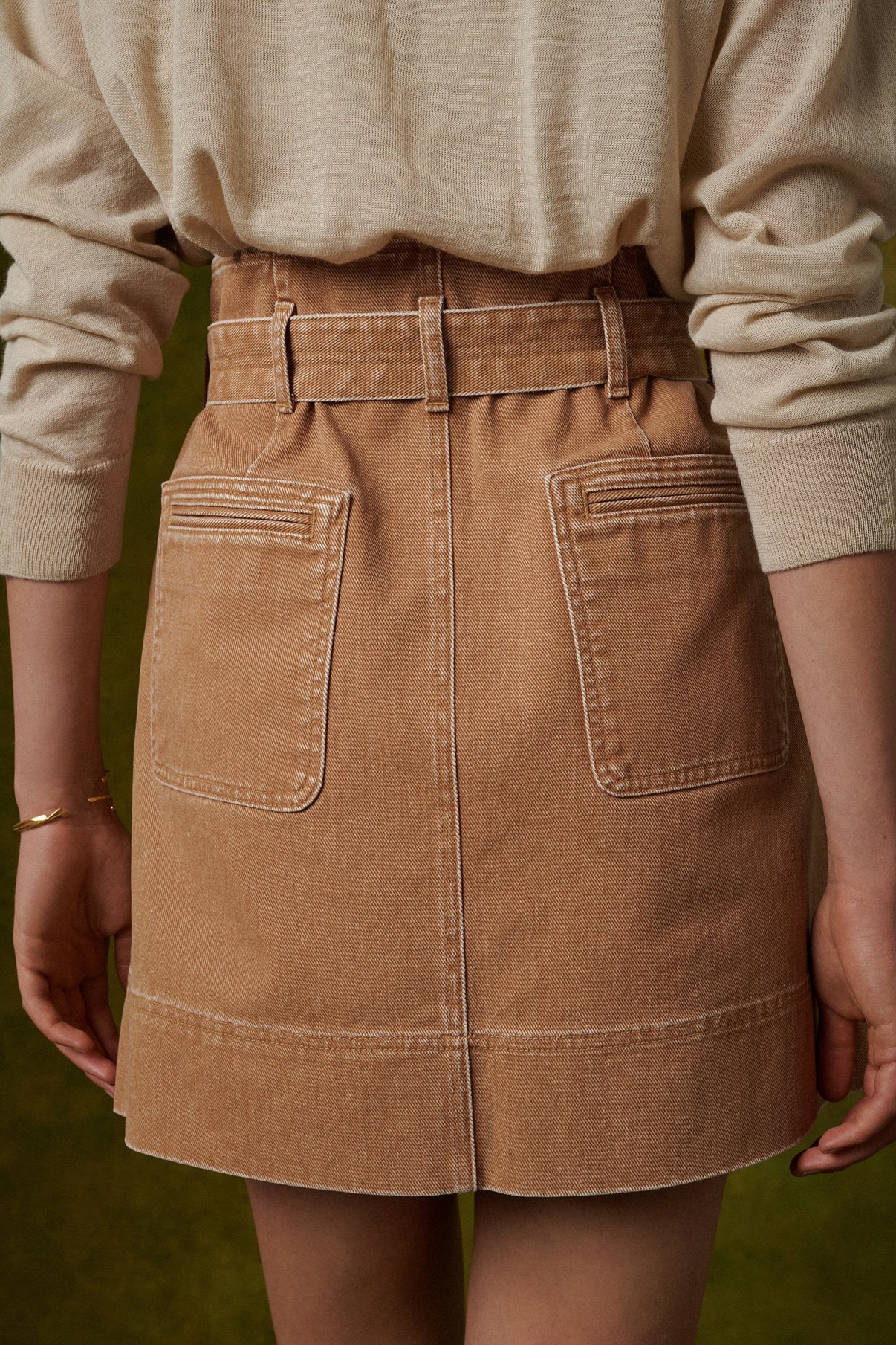 MUGUET BEIGE SKIRT vue 3