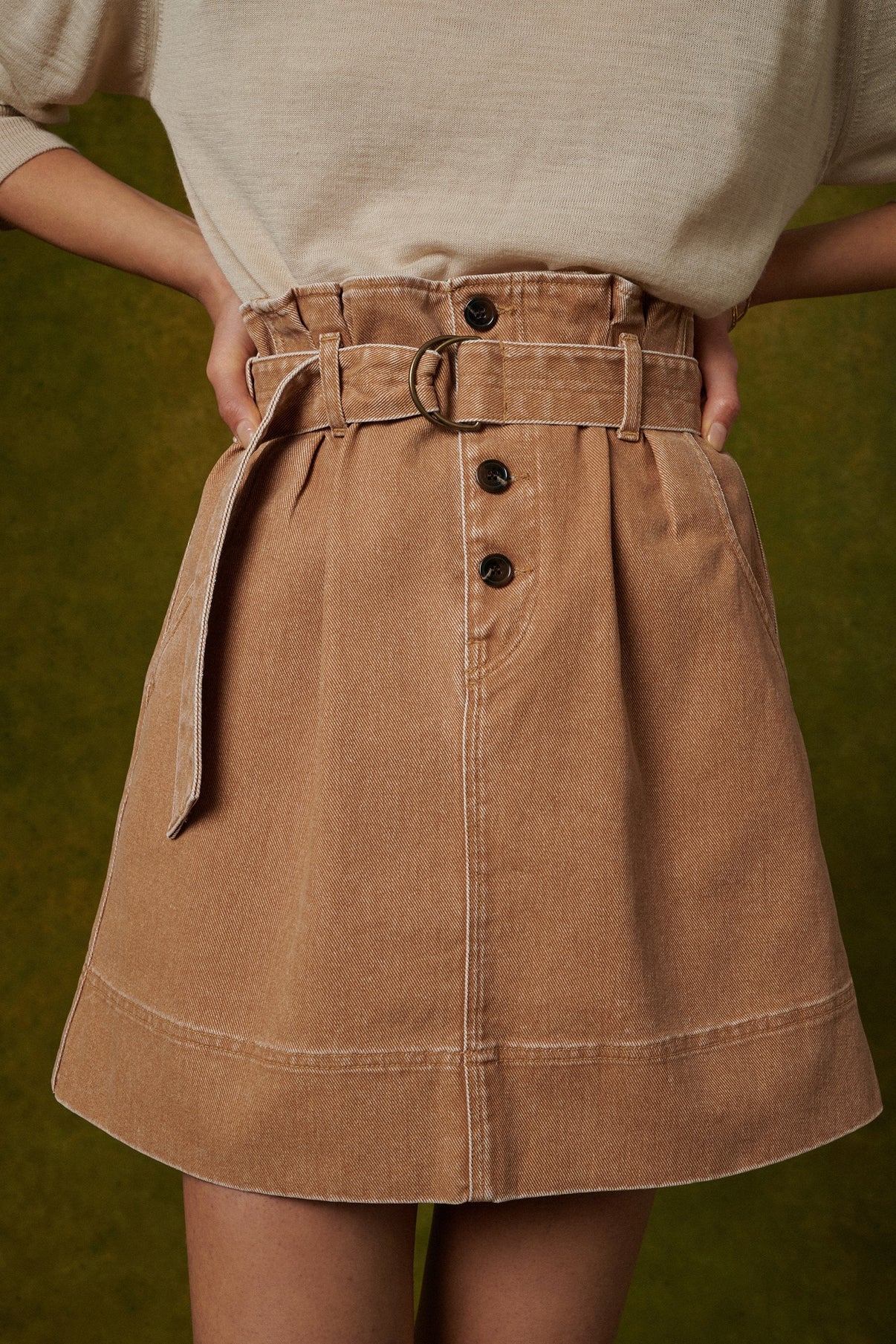 MUGUET BEIGE SKIRT vue 2