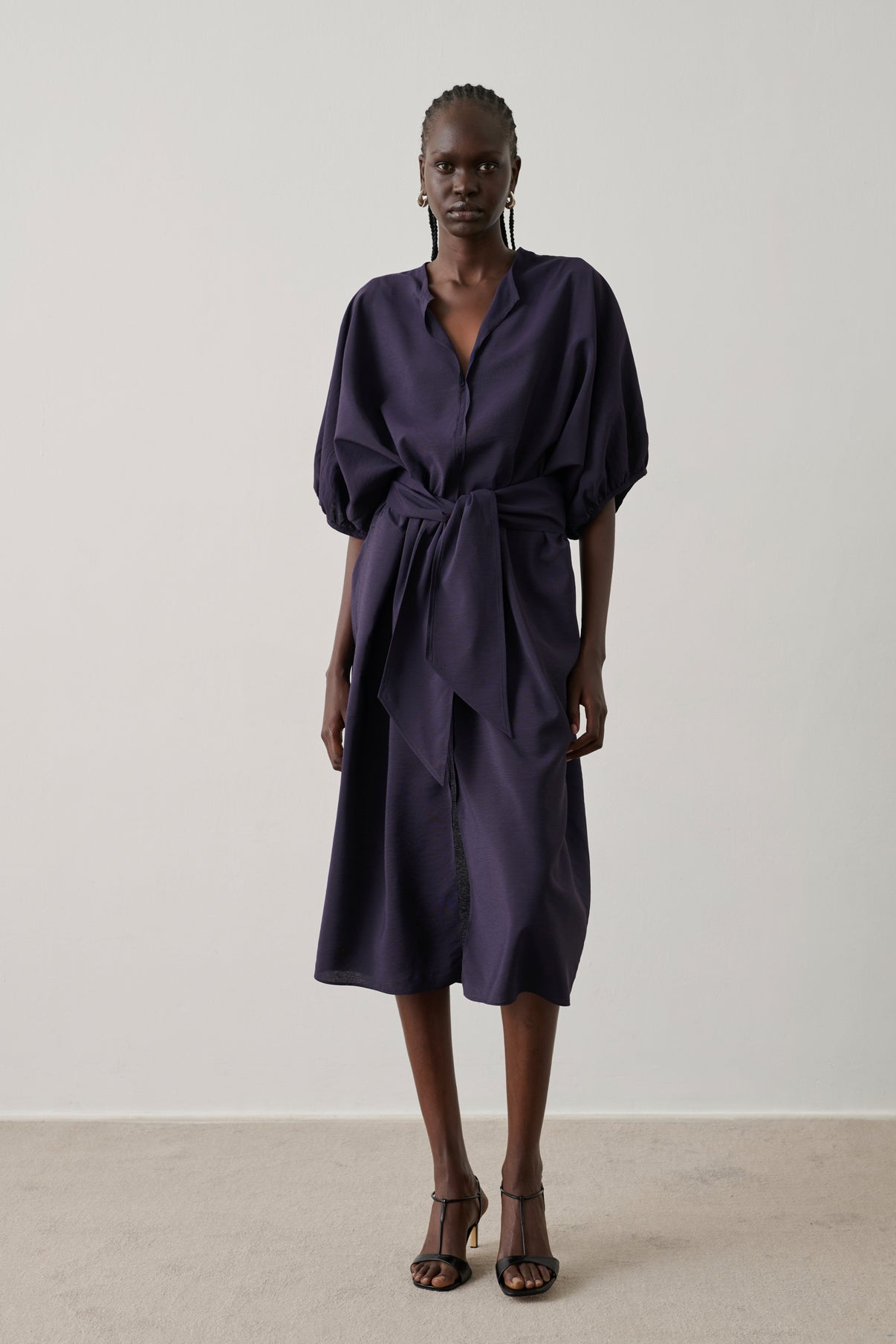 Robe Alger - Violet Foncé - Femme vue 1