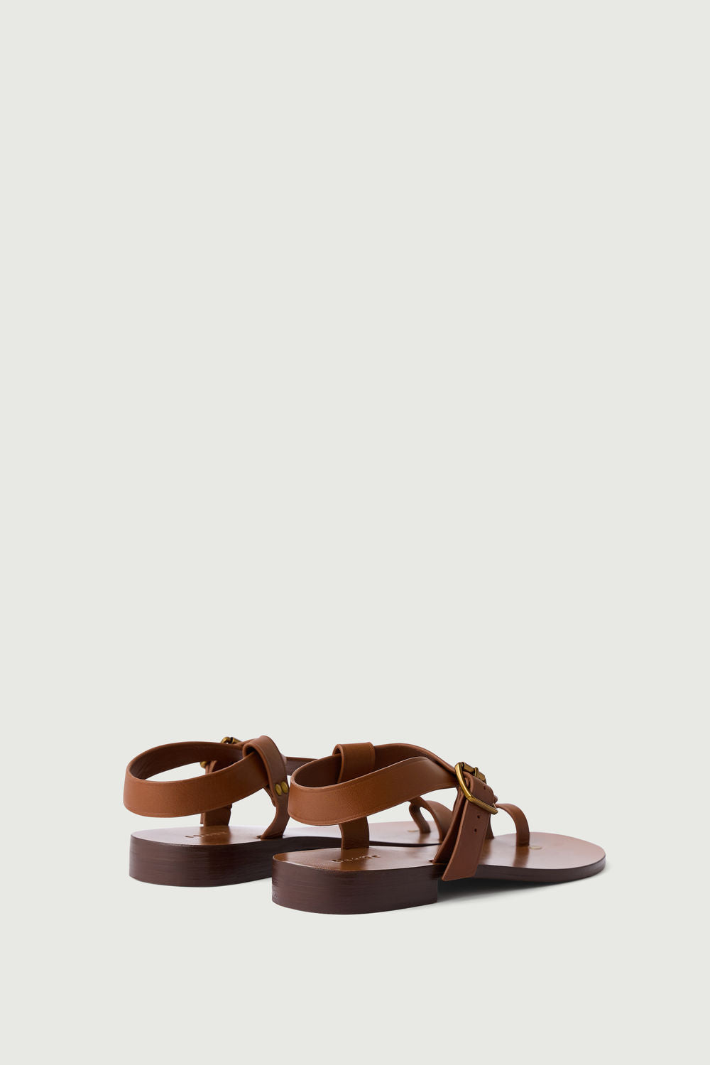 Sandales Delhi - Naturel - Cuir - Femme vue 4